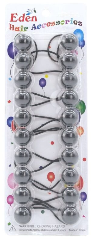 Eden Hår Accessoires Sort 10 stuks