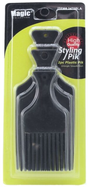 Magic Collection Styling Kammen Sort 3 stuks