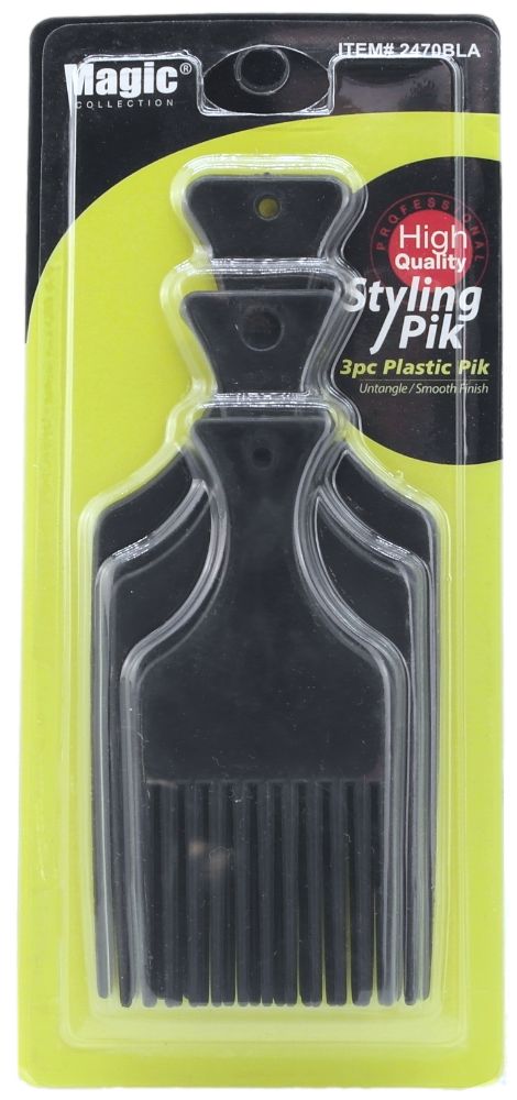 Magic Collection Styling Kammen Sort 3 stuks