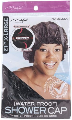 Magic waterdichte douchemuts - Sort