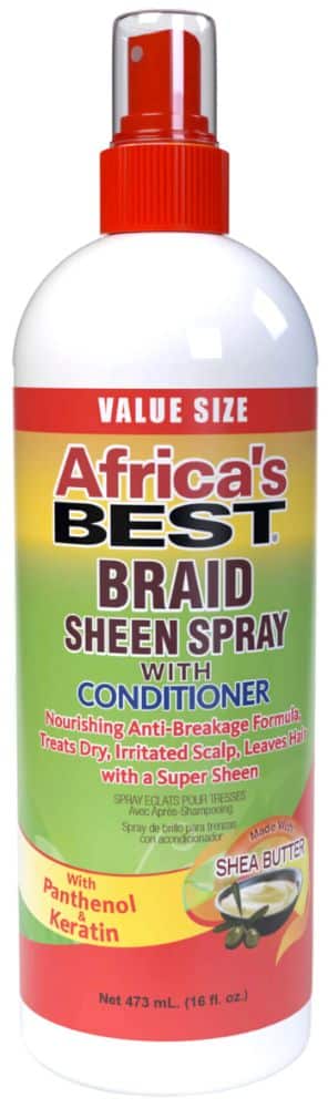 Africa's Best Braid Sheen Spray 473 ml