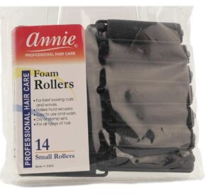 Annie Foam Rollers Small Sort 14 stuks
