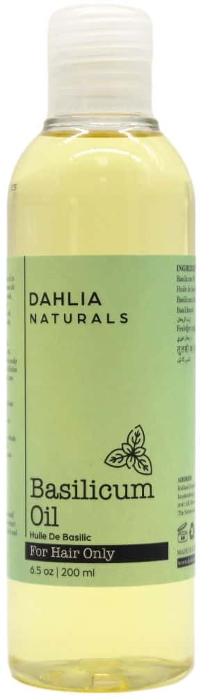 Dahlia Naturals Basilicumolie 200 ml