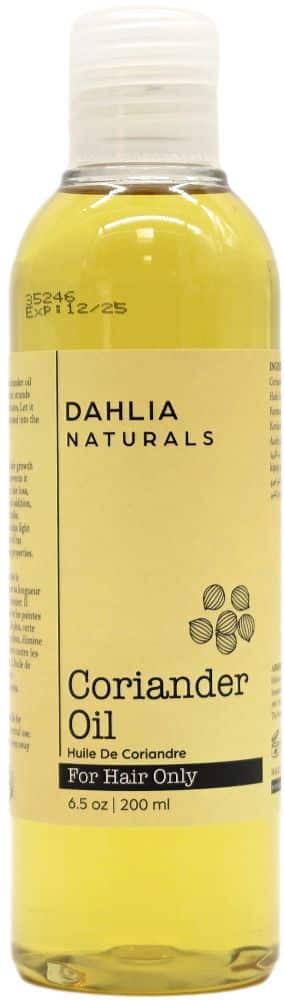 Dahlia Naturals Korianderolie 200 ml