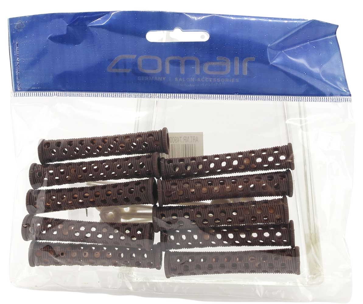 Comair Rollers Brun 12 stuks
