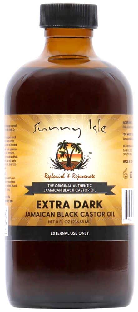 Sunny Isle Extra Black Castor Olie 236 ml