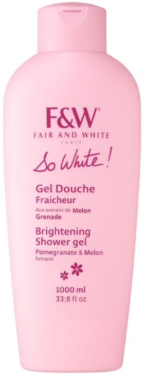 Fair & White So White Brightening Shower Gel 1 l